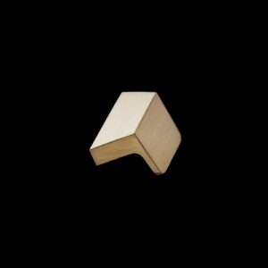 Käepide ENVELOPE nupp 49,9 (32)mm, harjatud messing