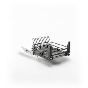 ELLITE nõuderest liuguril 600mm kappi GRAFIIT (5703