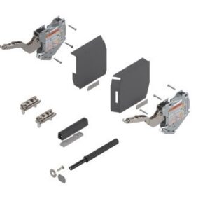 Klappukse mehhanism HK-S 10T Tip-On (200-500) GRAFIIT