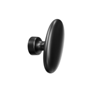 Käepide BARON  T nupp 60mm matt must