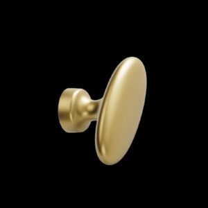 Käepide BARON  T nupp 60mm tume harjatud kuld