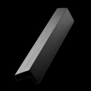 Käepide ENVELOPE nupp 199,9 (160)mm, harjatud matt must