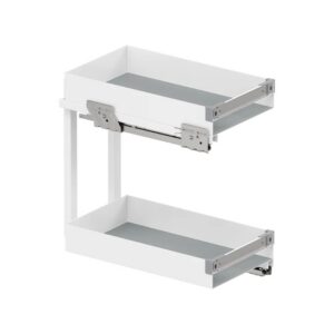 V_S alakapi mehhanism SUB Rack 300mm ESSENTIO 2 riiuliga VALGE